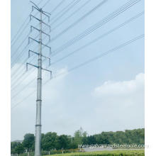 220KV polygonal electricity transmission steel pole